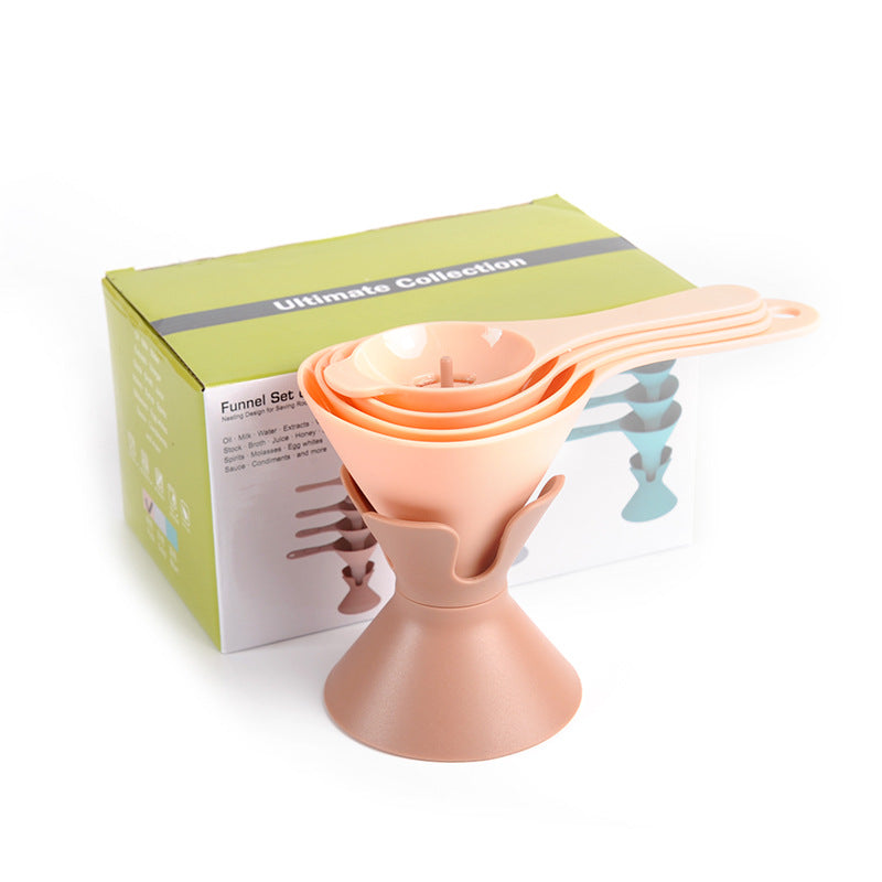 Plastic Funnel Six-in-one Multifunctional Set