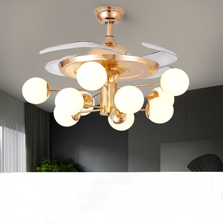 Nordic Ceiling Fans With LED Light Remote Control Ceiling