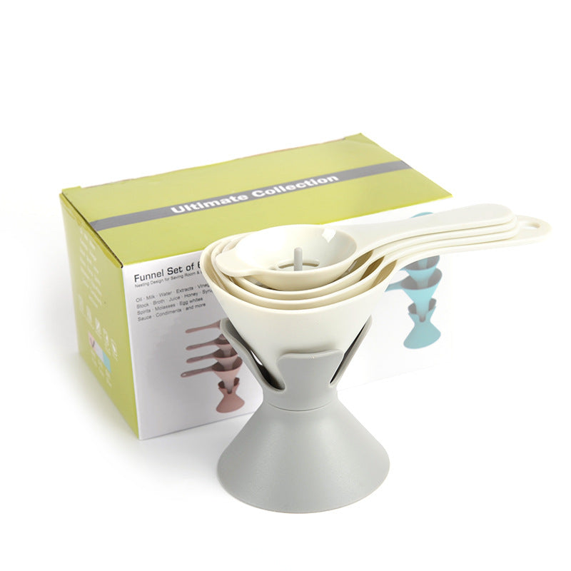 Plastic Funnel Six-in-one Multifunctional Set