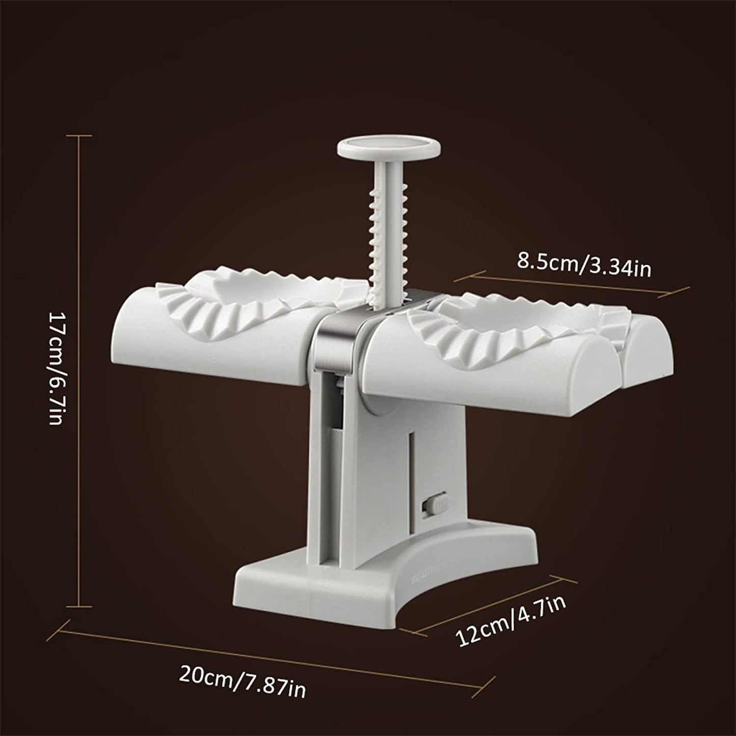 Dumpling Mould Double Head Dumpling Mold Lazy Artifact Manual Press Noodle Dumpling Maker Kitchen Accessories Dumpling Maker